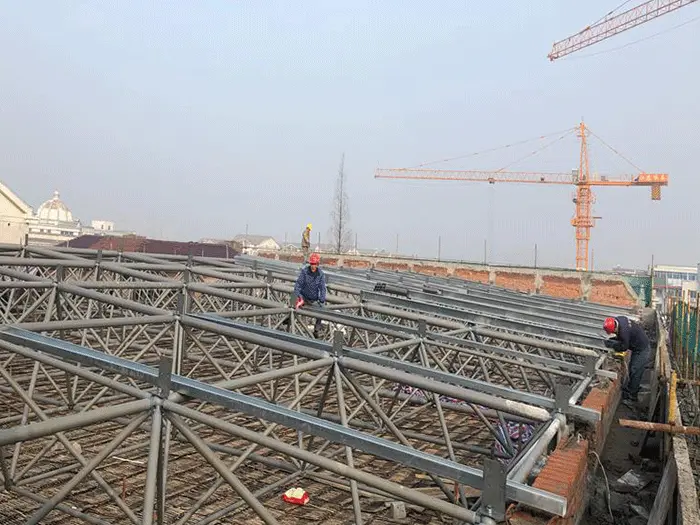 博尔塔拉蒙古自治州四小体育馆网架